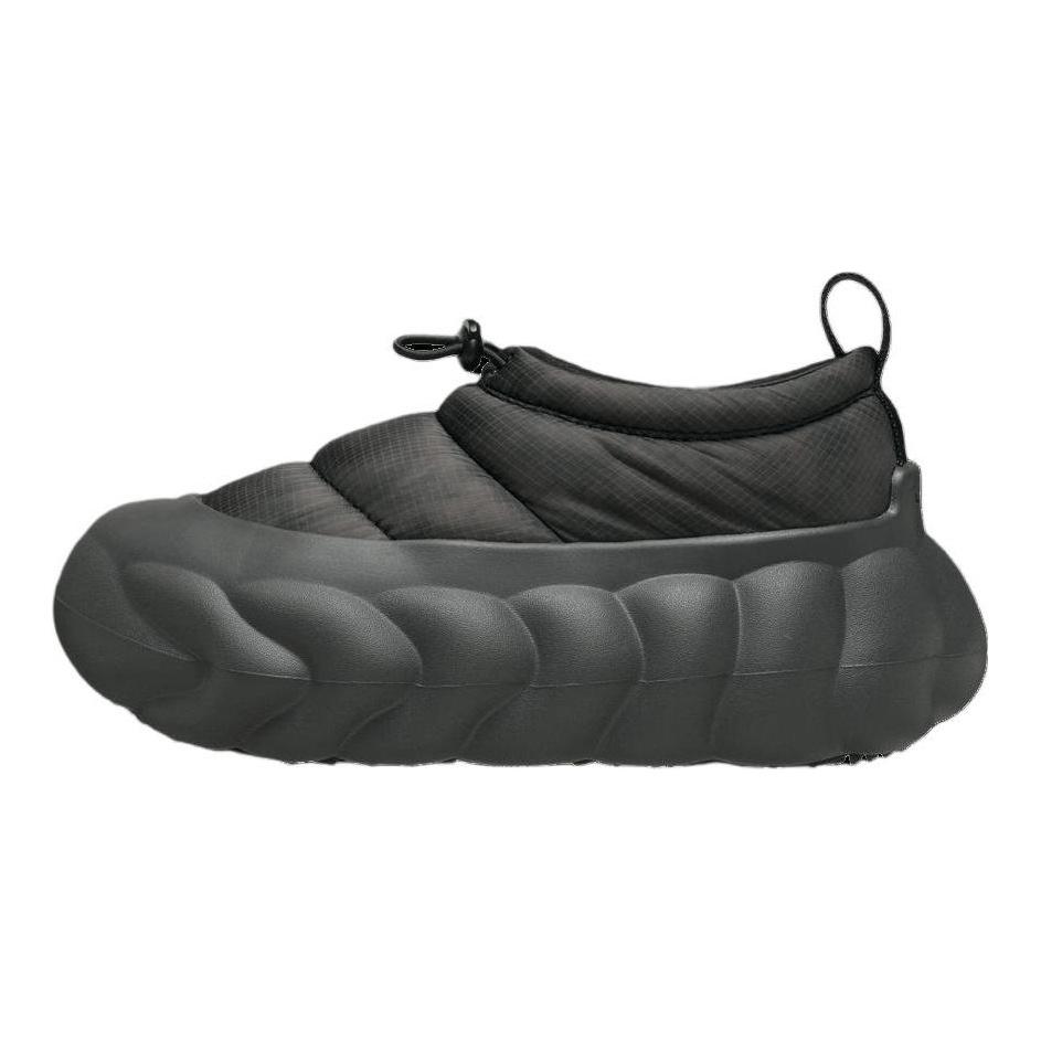 Crocs Overpuff Shorty Průsvitné Černé Unisex Tenisky Zlaté 211562-001