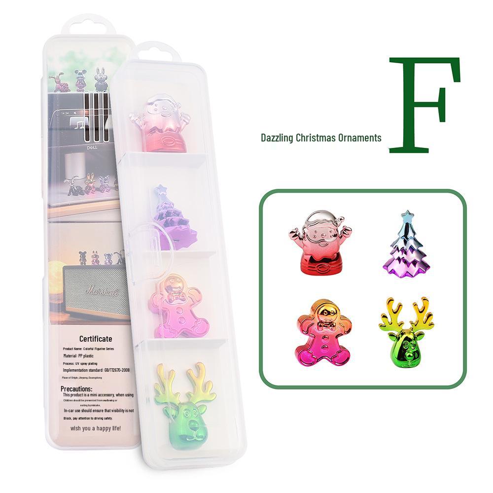 Cartoon Christmas Stainless Steel Cutlery Set: Colorful Spoon & Fork