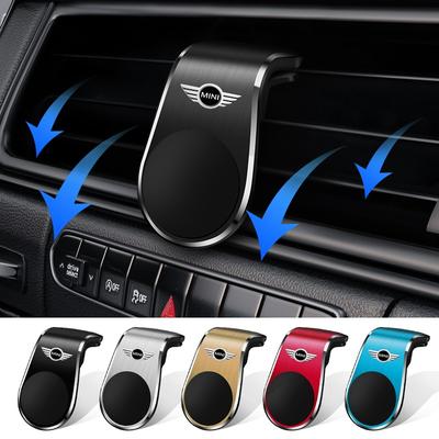 Magnetische L-förmige Auto-Handyhalterung für Mini Cooper R50 R52 R53 R55 R56 R60 R61 F54 F55 F56 F60 Clubman