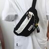 Harajuku Style Trendy Versatile Fanny Pack: Casual Crossbody & Chest Bag for Students