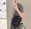 Original 2025 Genuine Leather Bucket Phone Bag - Fashionable, Simple, Exquisite Single Shoulder Crossbody Bag