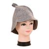 Anti Heat Sauna Hat Thicken Wool Felt Shower Cap Hair Turban Quickly Towel Drying Towel Hats Sauna Bathroom Accessories