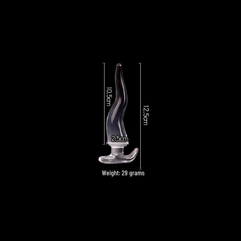 S-Shaped Anal Plug: Unisex Backdoor Anal Dilator Beads for SM Play Outdoors