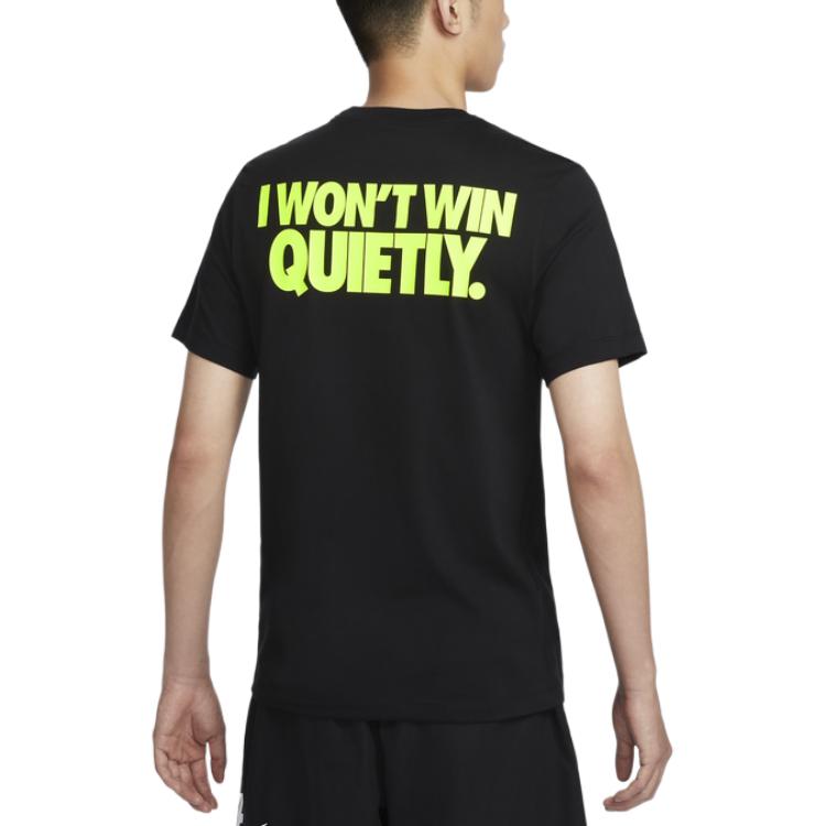 Nike Sportswear Soft And Comfortable Crew Neck Short Sleeve T-Shirt Men Tops Black HV9487010