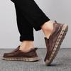 Men's Leather Casual Shoes Men's Ankle Boots Handmade Casual Shoes