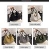 New soft wide shoulder strap flannel fashion shoulder bag