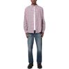 Polo Ralph Lauren Plaid Button-Down Long Sleeve Shirt Men Shirts Red 710852741-001