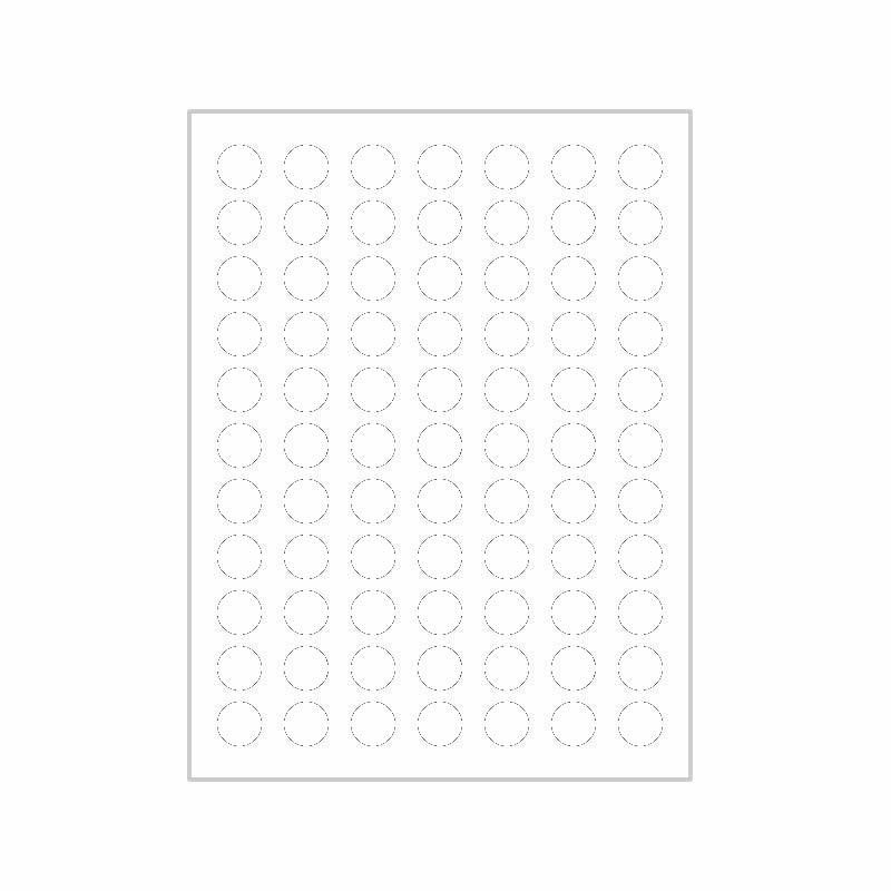 10 Colors Mixed Polka Dot Round Label Stickers: Small & Large, Red, Yellow, Blue, Green, Pink, White, Black, Orange
