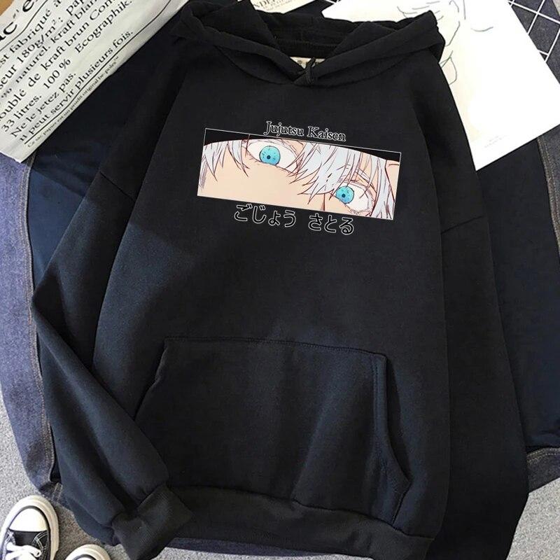 

Горячие японские аниме дзюдзюцу кайсен толстовки унисекс Kawaii зимние теплые уличная одежда с мультяшным рисунком топы унисекс кофты мужские унисекс 3XL