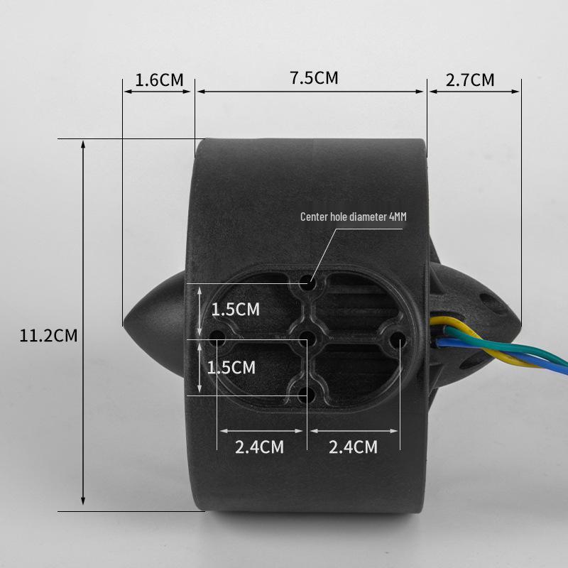 100rov High Thrust Submarine Thruster: Paddleboard, Kayak, & Boat Underwater Robot