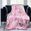 1pc My Melody and Little Twin Stars Blanket, Soft Throw for Home Decor, Gift Idea, Living Room, Travel, Camping, Car Blankets, Beach, Office Naps, Sui