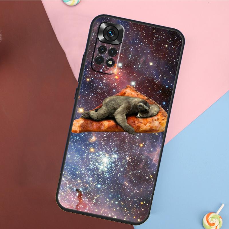 Kawaii Cute Sloth Face Cover For Xiaomi Redmi Note 14 13 Pro 12 11 9 10 9S 10S 11S 12S Redmi 14C 10C 12C 13C Case