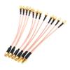 SMA auf 2X SMA Stecker weiblich Y Typ Splitter Combiner Überbrückungskabel Pigtail