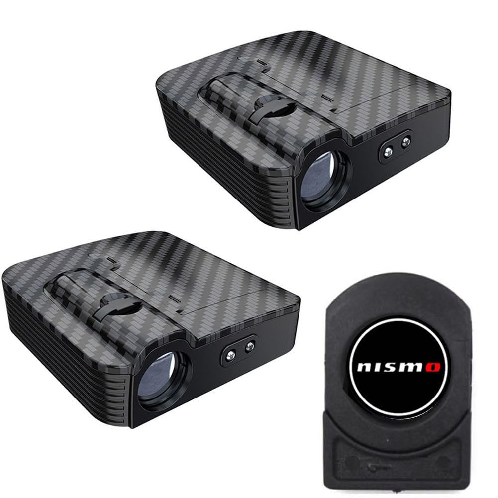 

Приветственная лампа Yaoperfor из 2 частей, Универсальная подсветка для автомобилей, Проекция логотипа с четким светодиодным светом, Совместима с дверными лампами Nismo