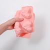 Heart Bow Silicone Mold for 3D Chocolate Cake Fondant Candy Sugar Craft Multi Use Baking Tool