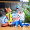 Miniso Zootopia2 Тварини Фігурки Дії Іграшки Кролик Джуді Хопс Лис Нік Вайлд Фільм Подарунок для Дітей Фігурки для Колекції