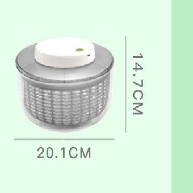 ZISIZ Electric Household Salad Spinner