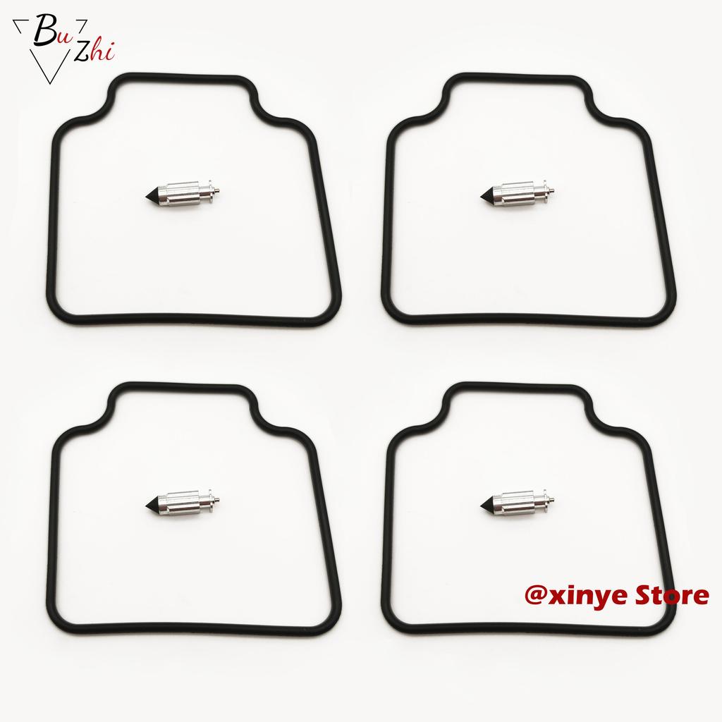 for Honda CB650sc nighthawk 650 1983-1985 cb 650 sc Carburetor Repair Kit Carb Rebuild Parts Screw Float Valve Main Pilot Jets