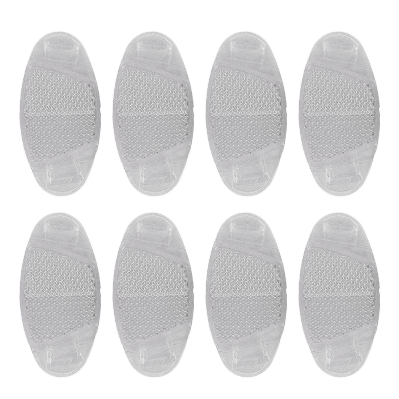 

8 шт. Велосипедные отражатели на колеса, Велосипедные отражатели на спицы, Велосипедный отражатель, Отражатель на колесо велосипеда, Спицы для складных велосипедов белый