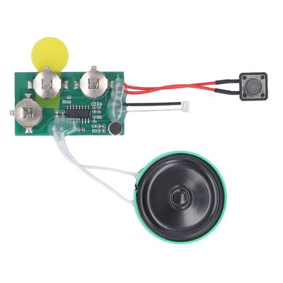 Sound Recording Module Light Sensor Trigger 4 Min Playback DIY Greeting Card Module Chip for