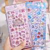 1 Pc/4 Pcs New Sweet Animals Mini Cartoon 3D Relief Stickers Scrapbooking Diy Journal Cute Stationery Sticker