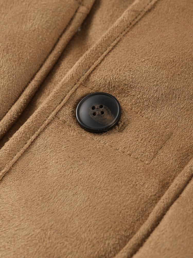 Women's Double-sided Winter Jacket Stand Up Collar Warm Jacket Women's Suede Lamb Wool Jacket Fashionable Thick Jacket Autumn and Winter