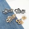 6Pcs Waist Tightening Closures For Multiple Use Flower Waist Shaping Clip Strong Snap Button Fasteners for Loose Pants