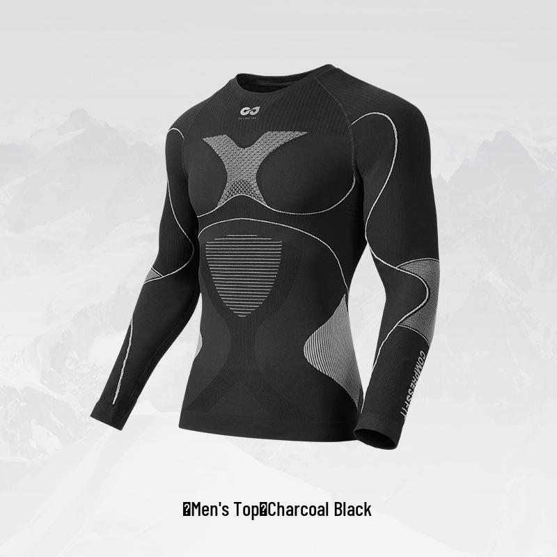Unisex Schnelltrocknender Skianzug: Kältefeste Kompressions-Basisschicht für Outdoor-Sportarten