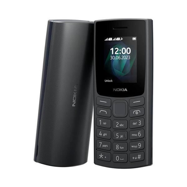 Téléphone mobile - nokia - nokia 105 2g (2023) - batterie 750 mah - autonomie 22 jours - radio fm