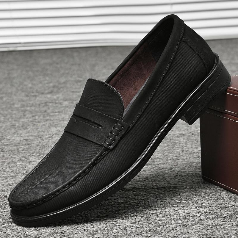 Rote Luxus Herren Slipper Loafer Echtes Leder Formelle Schuhe Elegante Kleiderschuhe Hohe Qualität Herrenschuhe Freizeit Schuhe Mokassins