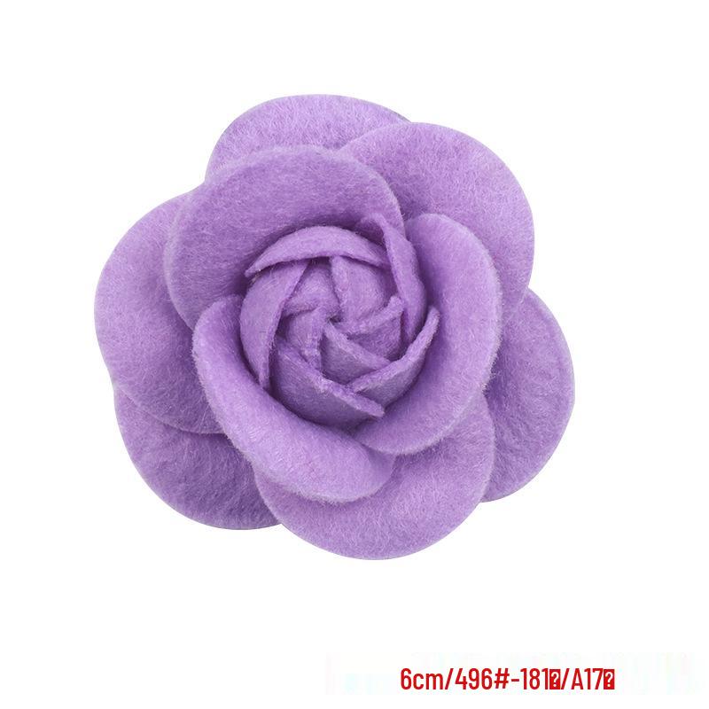 Non-Woven Camellia Flower Hair Clips: Elegant DIY Accessories for Jewelry and Clothing.