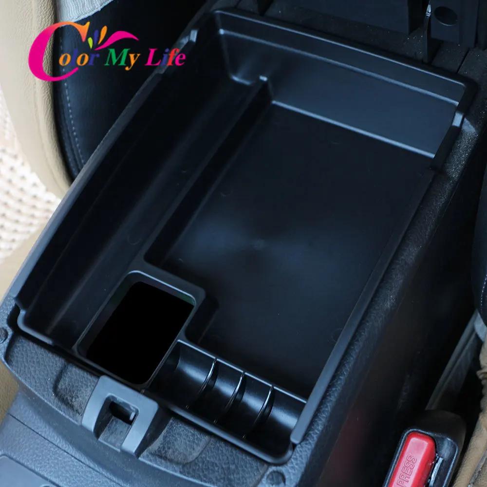Auto Mittelkonsole Armlehne Aufbewahrungsbox für Nissan X-trail T32 Rogue 2014-2025 Armlehne Handschuhfach Halter Behälter Palette Behälter