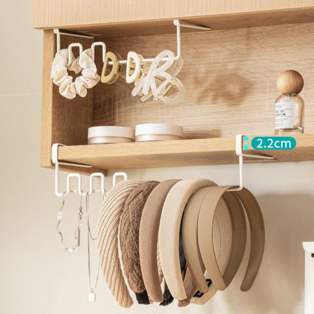 Space Saving Mirror Cabinet Hanger Wall Mounted Under-sink Hanging Shelf Bathroom Use