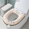 New Arrival: Thickened Zippered Toilet Seat Cushion for Autumn/Winter