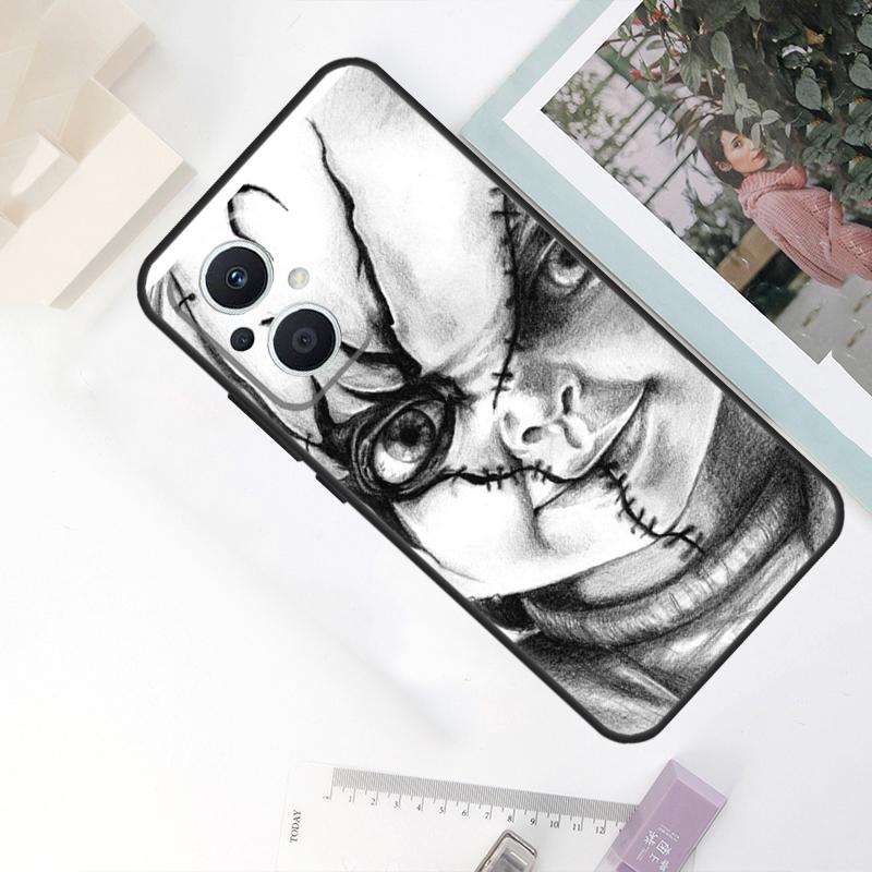 Chucky Doll Horror Movie Case For OPPO Reno 11F 4Z 5Z 8T 10 Pro 4 6 7 8 5 Lite OPPO Find X6 Pro X2 X3 X5 Lite Cover