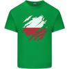 Torn Poland Flag Polish Day Football Unisexs Light Cotton TShirt