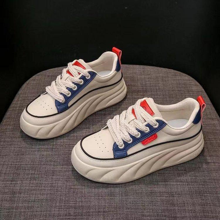 

Show feet, small thick soles, popular dad shoes, women s super fire and versatile 2025 spring new heightening non-slip casual sports shoes 40