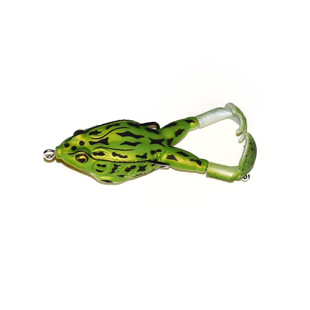 9cm Περιστρεφόμενο Επιπλέον Δόλωμα Βάτραχος: Τεχνητό Δόλωμα Ψαριού Thunder Legs