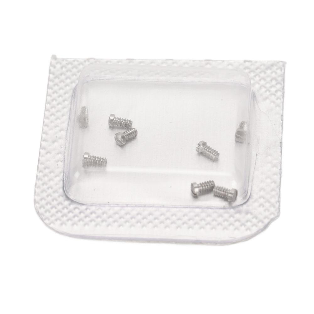 

8pcs 1.2 X 1.6 X 3.25mm Micro Watch Repair Screws Stainless Steel Watch Screws Jewelry Repair