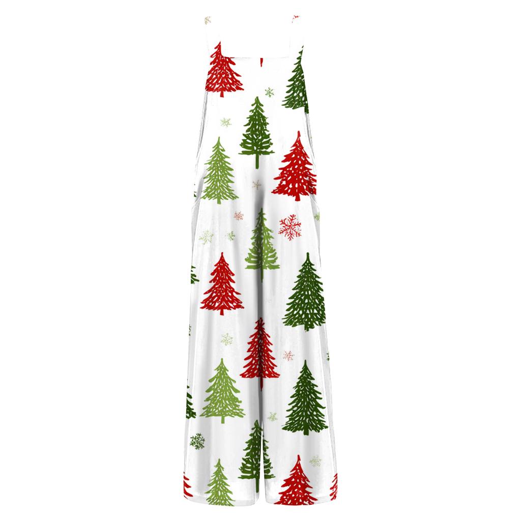 Dámský overal Potištěný Ležérní Volný Overal