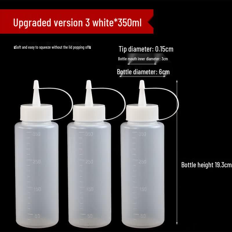 Qiwei Commercial Plastic Squeeze Sauce Bottle