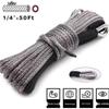 Corda Sintética de Guincho 6mm x 15m 4T para ATV UTV