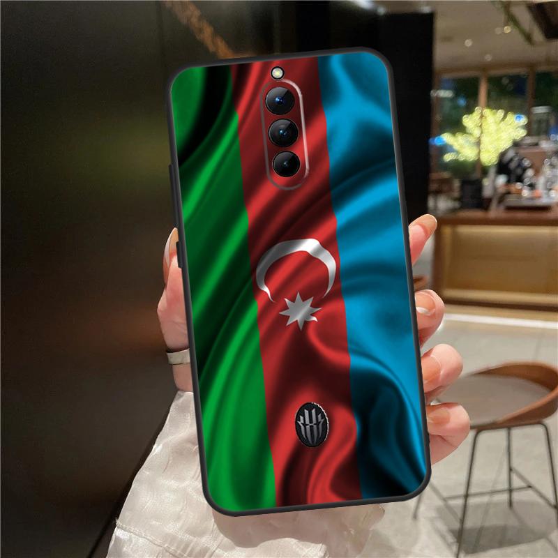 

Чехол для телефона с флагом Азербайджана для ZTE Nubia Red Magic 9 Pro Plus 6 7 8 Pro 6S 7S 8S Pro Plus 5G 5S 6R Cover RedMagic 8S Pro Plus