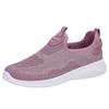 Damenschuhe Ein-Pedal-Schuhe Damen Herbst Casual Mesh Atmungsaktive Walking-Schuhe Weichsohlige Leichte Schuhe