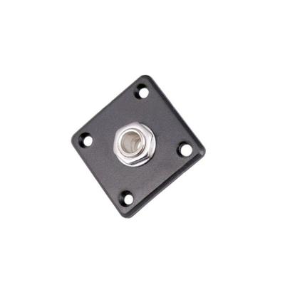 Elektrická kytara Výstupní zásuvka Čtvercový držák výstupní zásuvky kytary Náhradní díly výstupu kytary Snadná instalace