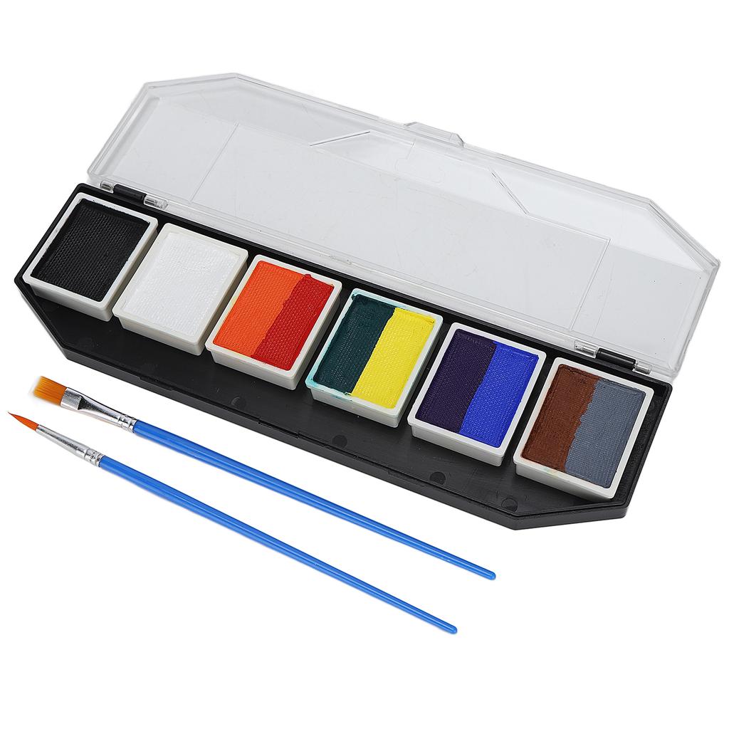 Professional Face Painting Kit Non Toxic Body Paint Makeup Halloween Christmas for Kids Adults