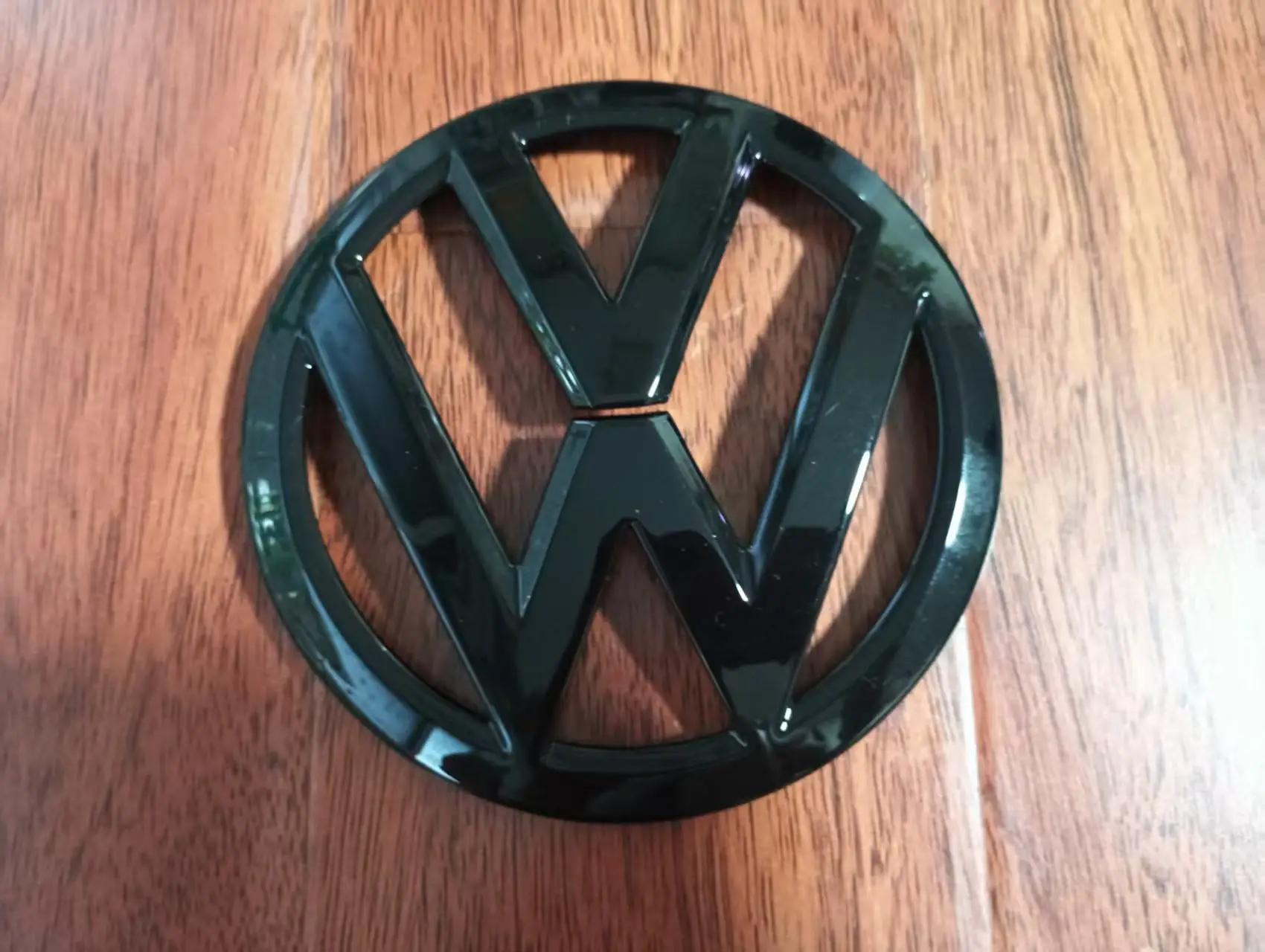 

Для VW Volkswagen Jetta MK5 Golf Глянцевые Черные 13,7 см Передние и 11 см Задние Шильдики для Volkswagen MK Golf Замена Glossy Black-MK7