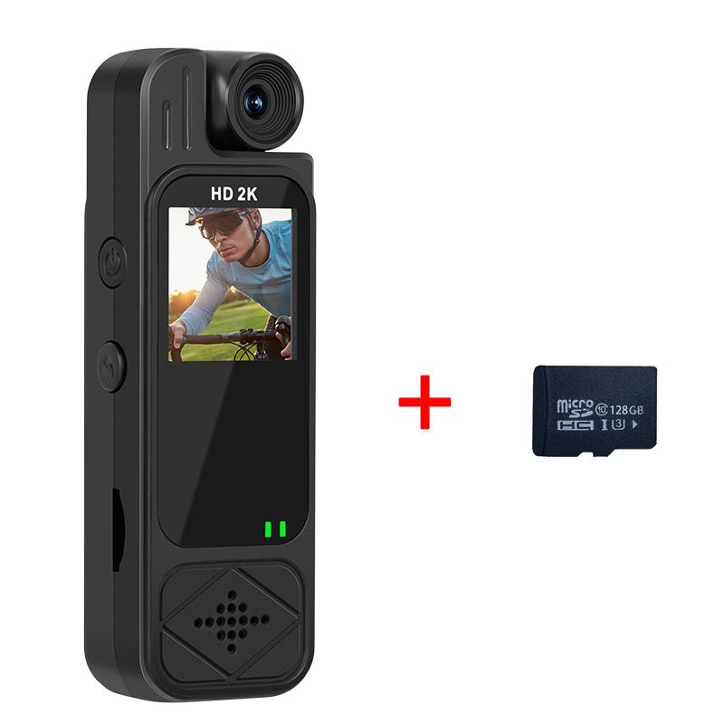 HD Infrared Pocket Camera: Action, Meeting & Law Enforcement Recorder with Screen & Back Clip
