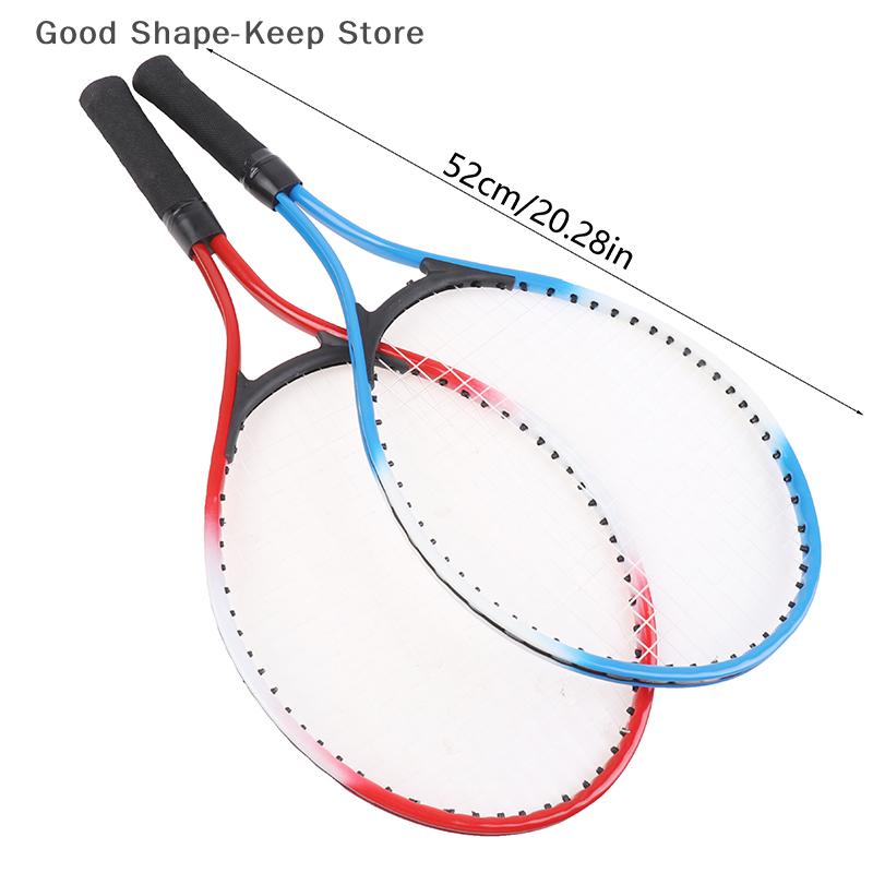 1Pc Unisex Shockproof Tennis Racket Professional Beginner Tennis Racquet for Children Interactive Parent-Child Tennis Training