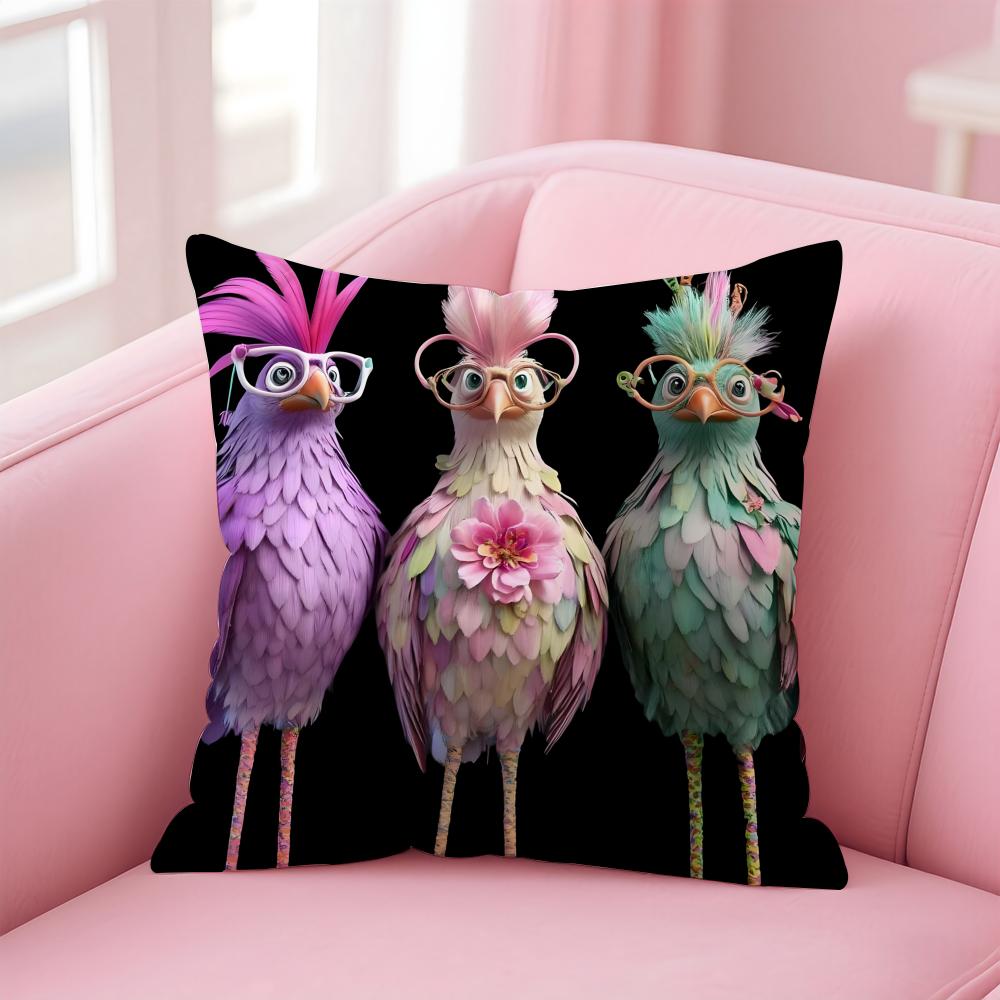 Hot And Fashionable Printing Patterns Cushion Cover Linen Pillowcase Cover Soft Decor for Sofa Home Room